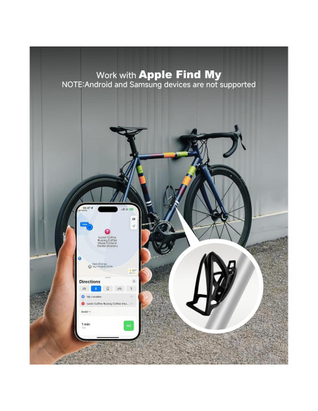 Rastreador GPS Oculto Eelexa para Bicicleta y Moto 2024 Rastreador GPS Oculto Eelexa para Bicicleta y Moto 2024