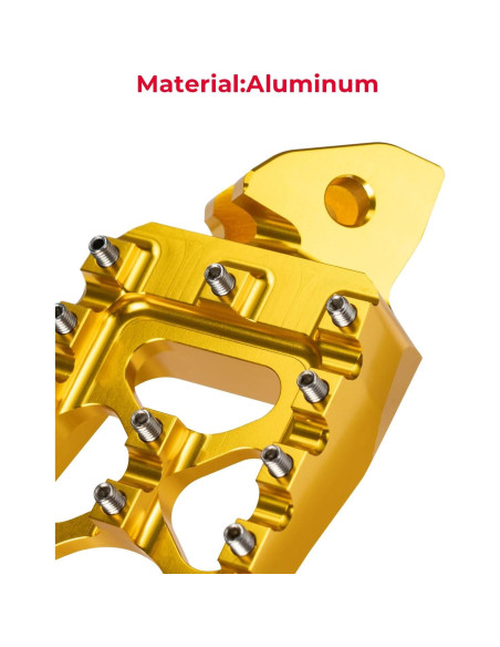 Reposapiés KEMIMOTO para Surron Talaria MX3 MX4 Dorado Reposapiés KEMIMOTO para Surron Talaria MX3 MX4 Dorado