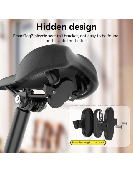 Soporte para Bicicleta DDJ Antirrobo para Smart Tag 2 Soporte para Bicicleta DDJ Antirrobo para Smart Tag 2
