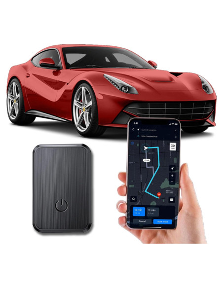 Rastreador GPS Quvjd Mini Magnético para Vehículos y Mascotas Rastreador GPS Quvjd Mini Magnético para Vehículos y Mascotas