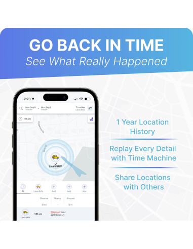 Rastreador GPS Spytec GL300 con batería 90 días para vehículos