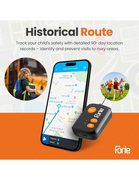Rastreador GPS para Niños FONIE con SOS y Llamadas Rastreador GPS para Niños FONIE con SOS y Llamadas