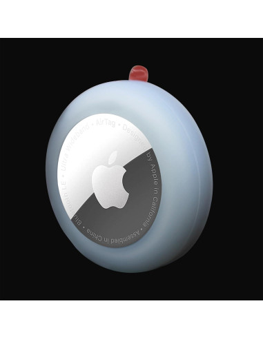 Funda de Silicona Adhesiva 3M para Apple Air Tag - 4 Unidades