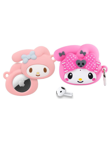 Funda Sanrio My Melody para AirTag y AirPods 4 - Edición 50 Aniversario