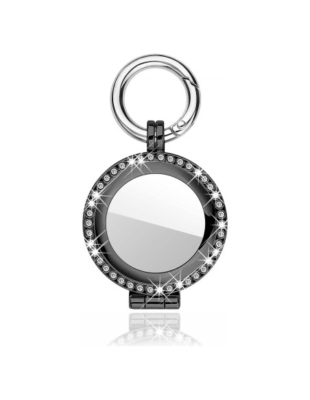 Funda Protectora de Metal para AirTag MIDUODO Negro Funda Protectora de Metal para AirTag MIDUODO Negro