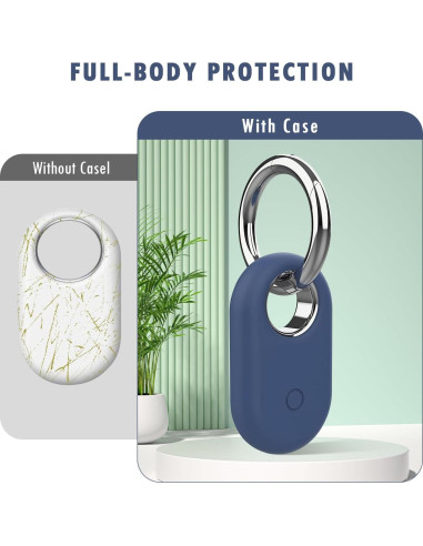 Paquete de 3 Fundas Silicona para Samsung SmartTag2 - Protección Total