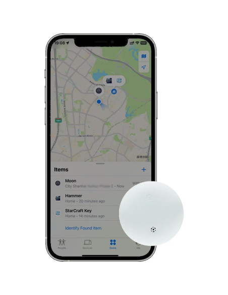 Rastreador Ayehe Compatible con Apple Find My Blanco Rastreador Ayehe Compatible con Apple Find My Blanco