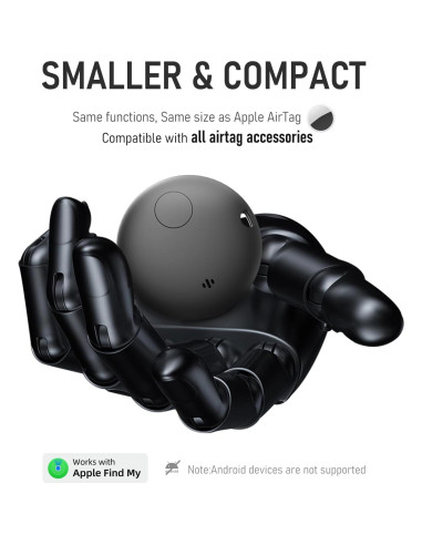 Rastreador Bluetooth Inteligente Vebiso para iOS IP68