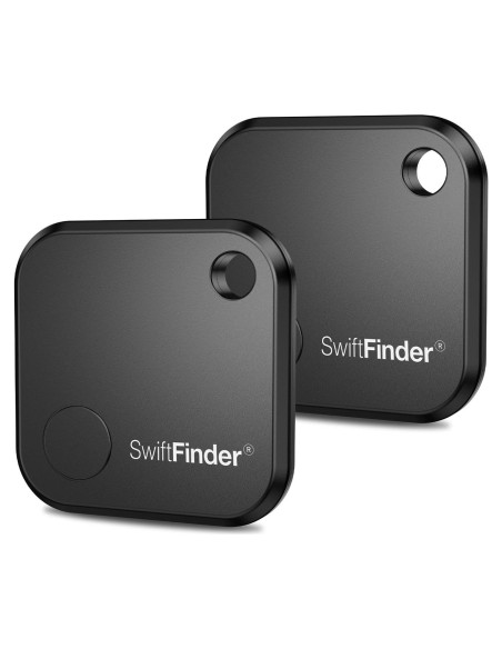 Localizador Bluetooth SwiftFinder ST02 - Paquete de 2, Resistente al Agua, Alcance 91.44m Localizador Bluetooth SwiftFinder ST02 - Paquete de 2, Resistente al Agua, Alcance 91.44m