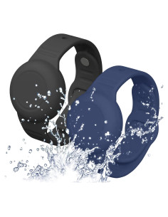 2 Pulseras Impermeables AirTag Niños - Silicona Ajustable