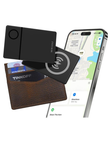Tarjeta Rastreador Bluetooth MOR GOLF 2 Pack IP68 Recargable