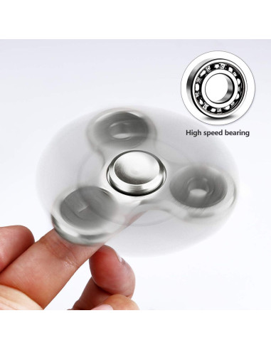 Spinner Antiestrés ATESSON Metal EDC Alivio Ansiedad