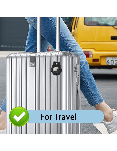 Pack de 4 Fundas para AirTag Oimaigroo con Cable de Seguridad