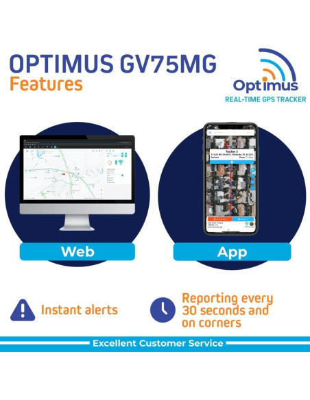 Rastreador GPS Optimus GV75MG Impermeable para Motocicletas Rastreador GPS Optimus GV75MG Impermeable para Motocicletas