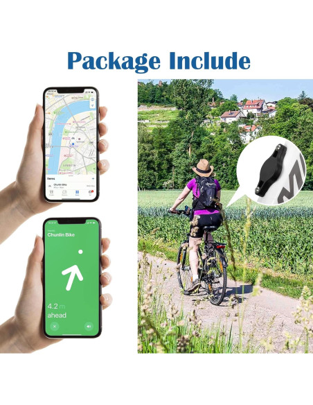 Soporte para bicicleta WALLFID AirTag oculto a prueba de agua Soporte para bicicleta WALLFID AirTag oculto a prueba de agua