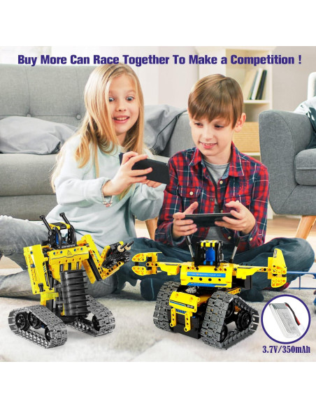Kit de Robótica STEM 5 en 1 SHANTOU 430 Piezas Excavadora Kit de Robótica STEM 5 en 1 SHANTOU 430 Piezas Excavadora