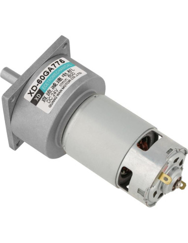 Motor de Engranaje DC 35W Hilitand 12V/24V Ajustable 600rpm