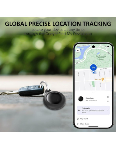 Rastreador de Bicicleta PerfiPro con Bluetooth y Batería Reemplazable