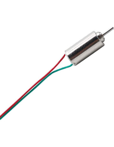 Motor DC Micro sin núcleo 4x12mm 66000RPM 1.5-3.7V - 5 Pcs