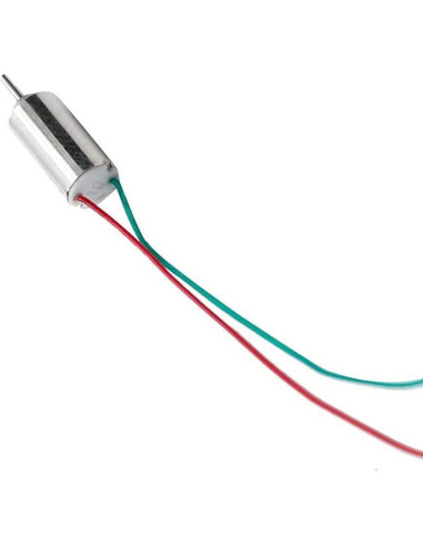 Motor DC Micro sin núcleo 4x12mm 66000RPM 1.5-3.7V - 5 Pcs