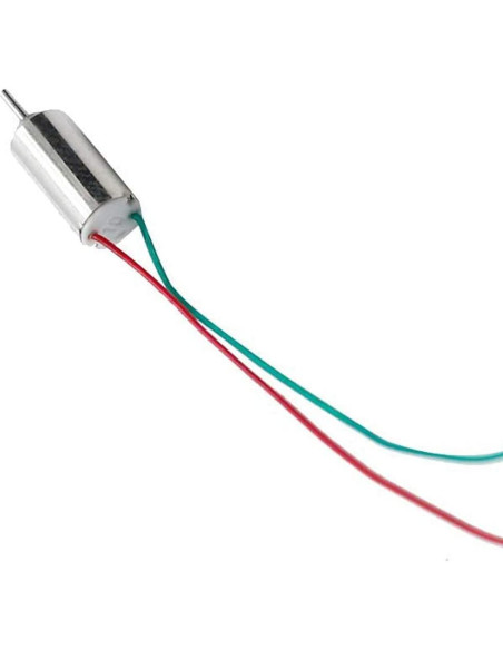 Motor DC Micro sin núcleo 4x12mm 66000RPM 1.5-3.7V - 5 Pcs Motor DC Micro sin núcleo 4x12mm 66000RPM 1.5-3.7V - 5 Pcs