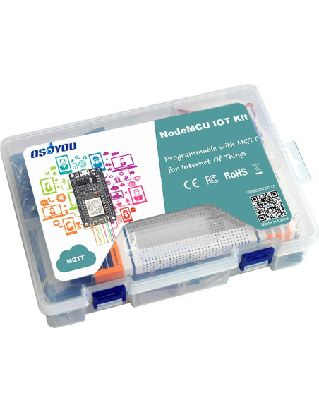 Kit de Inicio IOT OSOYOO ESP8266 NodeMCU con 22 Componentes Kit de Inicio IOT OSOYOO ESP8266 NodeMCU con 22 Componentes