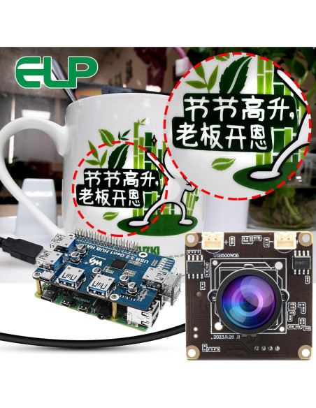 Cámara USB ELP 5MP con micrófono dual y lente 120 Cámara USB ELP 5MP con micrófono dual y lente 120