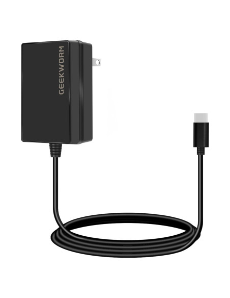Fuente de Alimentación USB-C PD 27W Geekworm para Raspberry Pi 5 Fuente de Alimentación USB-C PD 27W Geekworm para Raspberry Pi 5