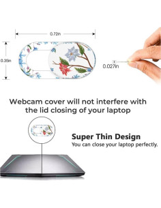 Cubierta de Cámara FadyRaye Flor 8 Paquete Ultra Fina 2