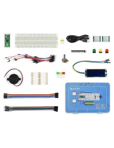 Kit de Inicio Raspberry Pi Pico Waveshare con Tutoriales