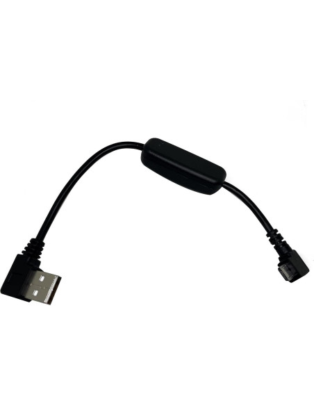 Cable de Alimentación Micro USB con Botón para Raspberry Pi Cable de Alimentación Micro USB con Botón para Raspberry Pi