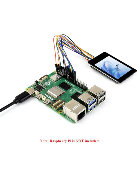 Pantalla Táctil Capacitiva 2" UeeKKoo 240x320 para Raspberry Pi Pantalla Táctil Capacitiva 2" UeeKKoo 240x320 para Raspberry Pi