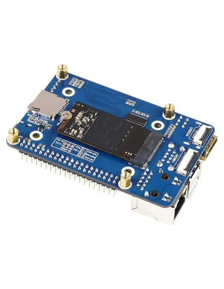 Mini Base Board Coolwell para Raspberry Pi CM4 Lite/EMMC Mini Base Board Coolwell para Raspberry Pi CM4 Lite/EMMC