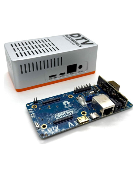 Placa Base CmRat DTV para Raspberry Pi CM4/CM5 y Radxa CM3/CM5 Placa Base CmRat DTV para Raspberry Pi CM4/CM5 y Radxa CM3/CM5
