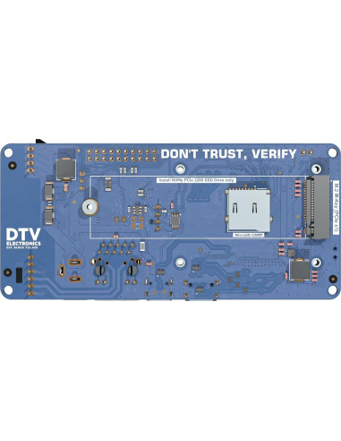 Placa Base CmRat DTV para Raspberry Pi CM4/CM5 y Radxa CM3/CM5