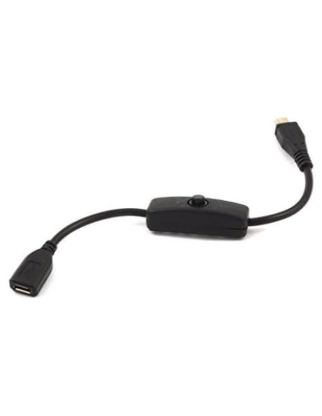 Cable Interruptor Encendido Apagado MicroUSB LoveRPi 20.32cm Cable Interruptor Encendido Apagado MicroUSB LoveRPi 20.32cm