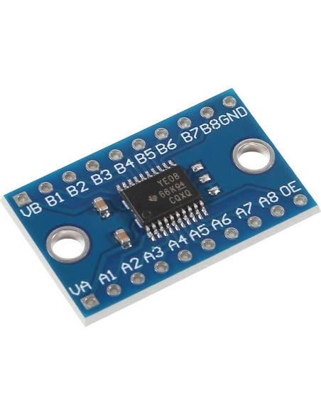 10PCS Módulo Conversor de Nivel Lógico Bidireccional 8 Canales TXS0108E 3.3V-5V 10PCS Módulo Conversor de Nivel Lógico Bidireccional 8 Canales TXS0108E 3.3V-5V