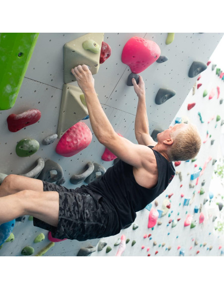 Agarraderas de Escalada Atomik | Jugs Básicos Gris 10 Piezas Agarraderas de Escalada Atomik | Jugs Básicos Gris 10 Piezas