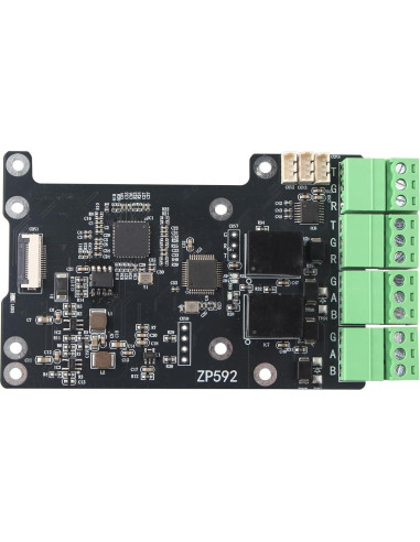 Placa de Expansión ZDE ZP592 PCIe a 4 Puertos RS485/RS232 para Raspberry Pi 5