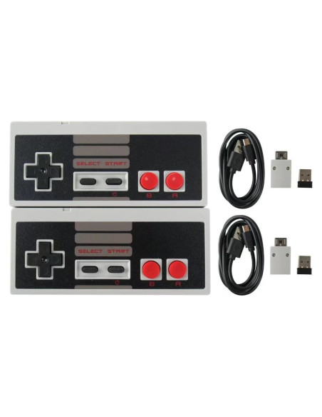 Controlador Inalámbrico INGQI para NES Classic Edition - 2 Pcs Controlador Inalámbrico INGQI para NES Classic Edition - 2 Pcs