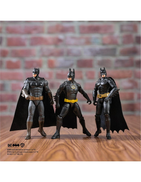 Figuras de Acción Batman 85 Aniversario 3-Pack Spin Master Figuras de Acción Batman 85 Aniversario 3-Pack Spin Master