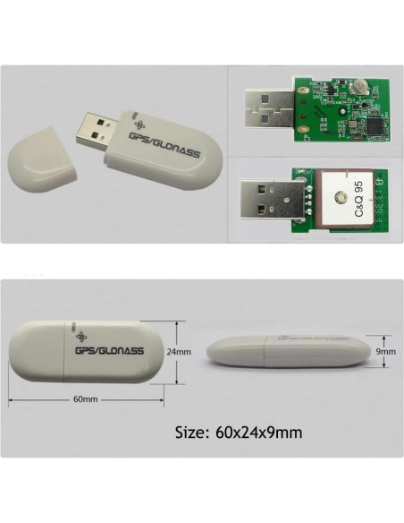 Módulo GPS USB VK-172 Geekstory para Windows y Android Módulo GPS USB VK-172 Geekstory para Windows y Android