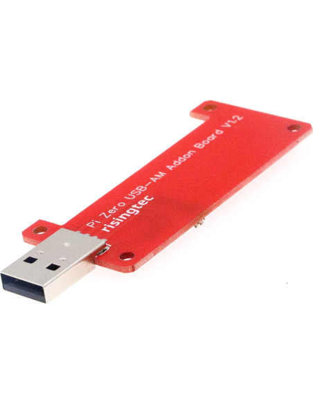 Conector USB Tipo A Macho Risingsaplings para Raspberry Pi Zero Conector USB Tipo A Macho Risingsaplings para Raspberry Pi Zero