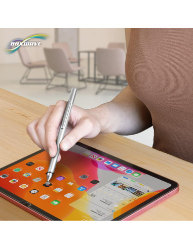 Bolígrafo Stylus BoxWave Capacitivo FineTouch 28g - Plata