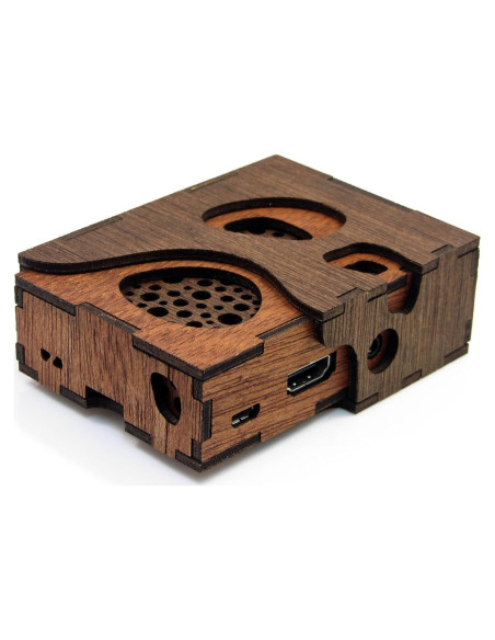 Estuche de Madera C4Labs Nucleus Plus para Raspberry Pi 3/2/B+ Estuche de Madera C4Labs Nucleus Plus para Raspberry Pi 3/2/B+