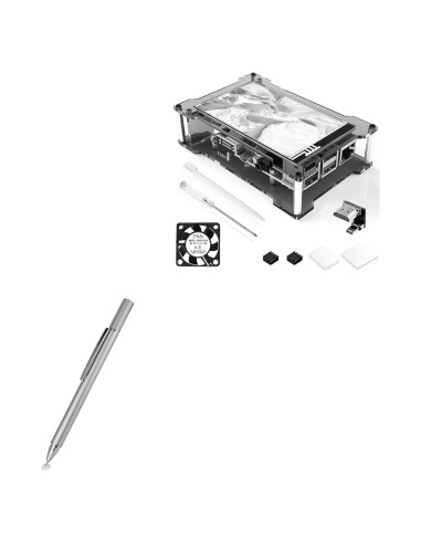 Bolígrafo Stylus BoxWave Capacitivo FineTouch 10.16 cm Plata