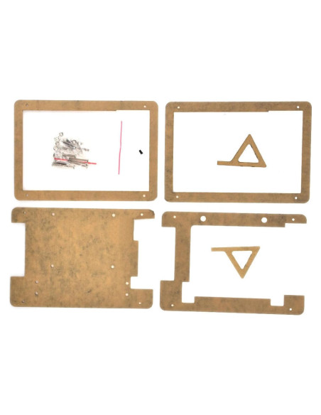 Carcasa protectora para pantalla LCD 5" Raspberry Pi ZEZEFUFU Carcasa protectora para pantalla LCD 5" Raspberry Pi ZEZEFUFU