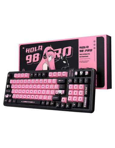 Teclado Mecánico AUSDOM 98Pro Inalámbrico Hot-swappable