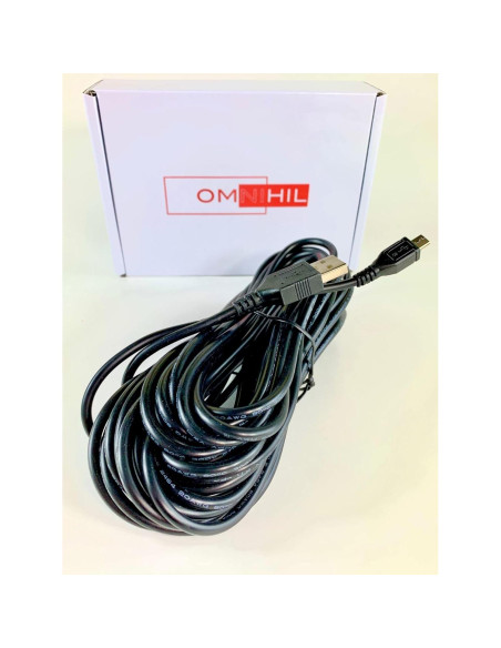 Cable Micro-USB 2.0 OMNIHIL 9.14 m Alta Velocidad Raspberry Pi Cable Micro-USB 2.0 OMNIHIL 9.14 m Alta Velocidad Raspberry Pi