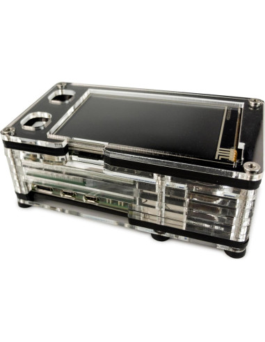 Caja de Pantalla C4Labs para Raspberry Pi5 y MMDVM Dúplex